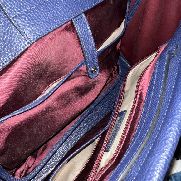 Tumi Black Pebbled Leather Double-Handle Tote - Picture 4 of 7